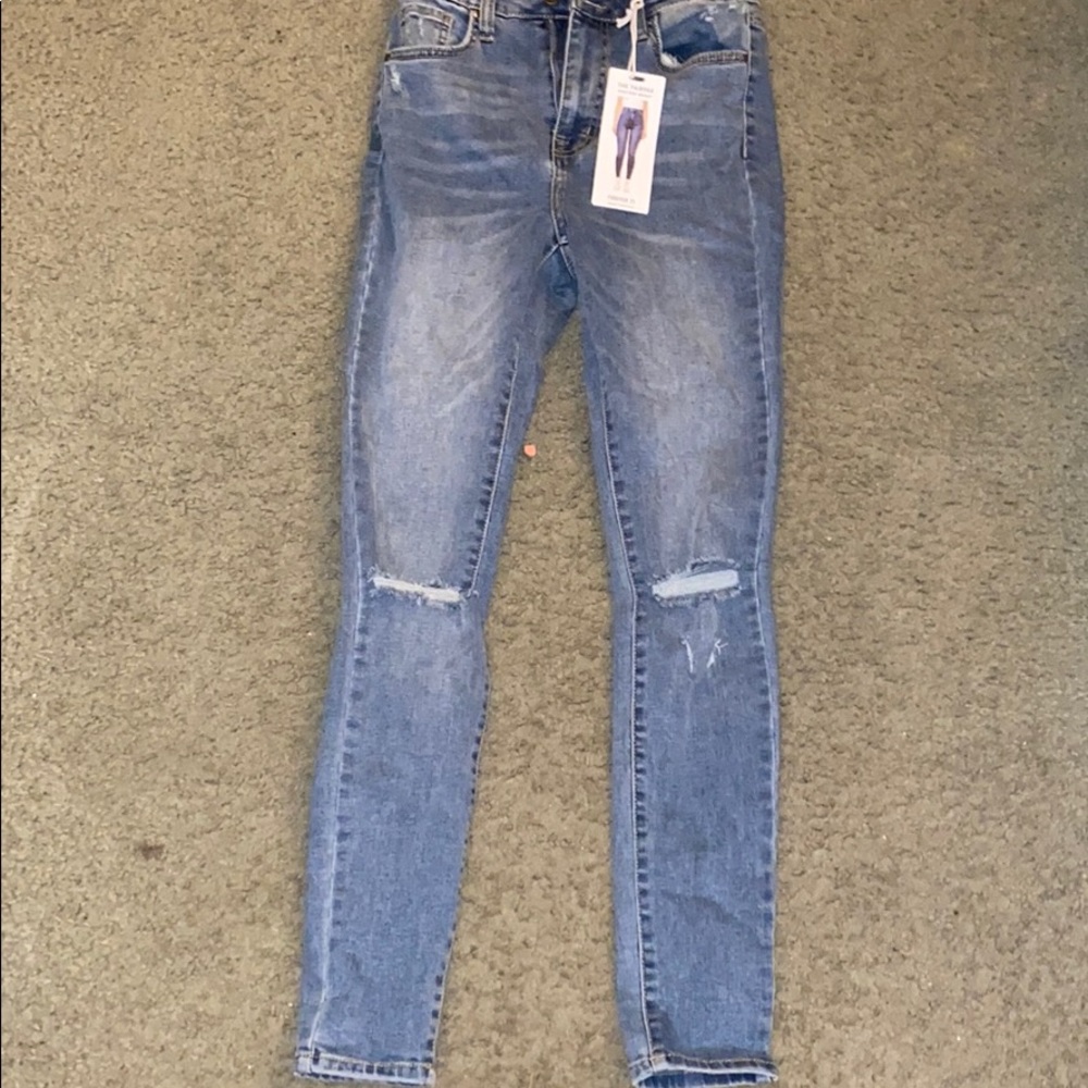 High Rise Skinny Jeans